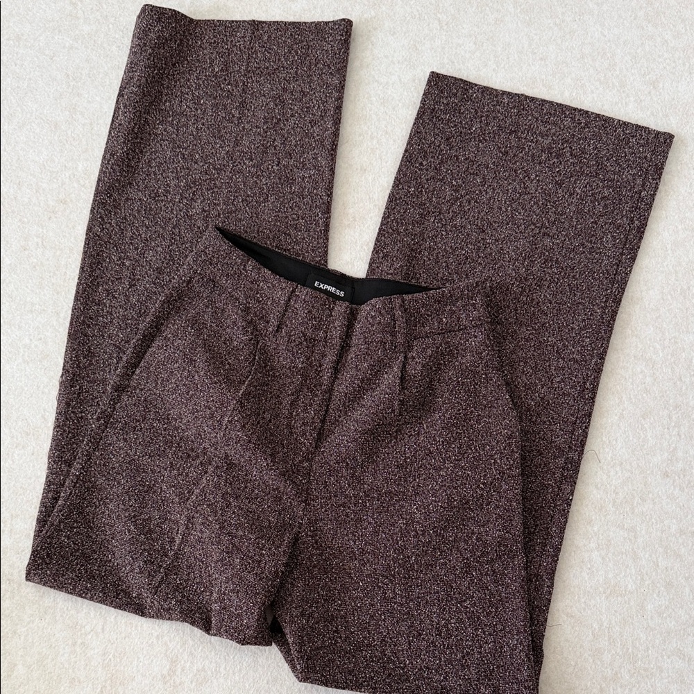 Express Purple Dress Pants
